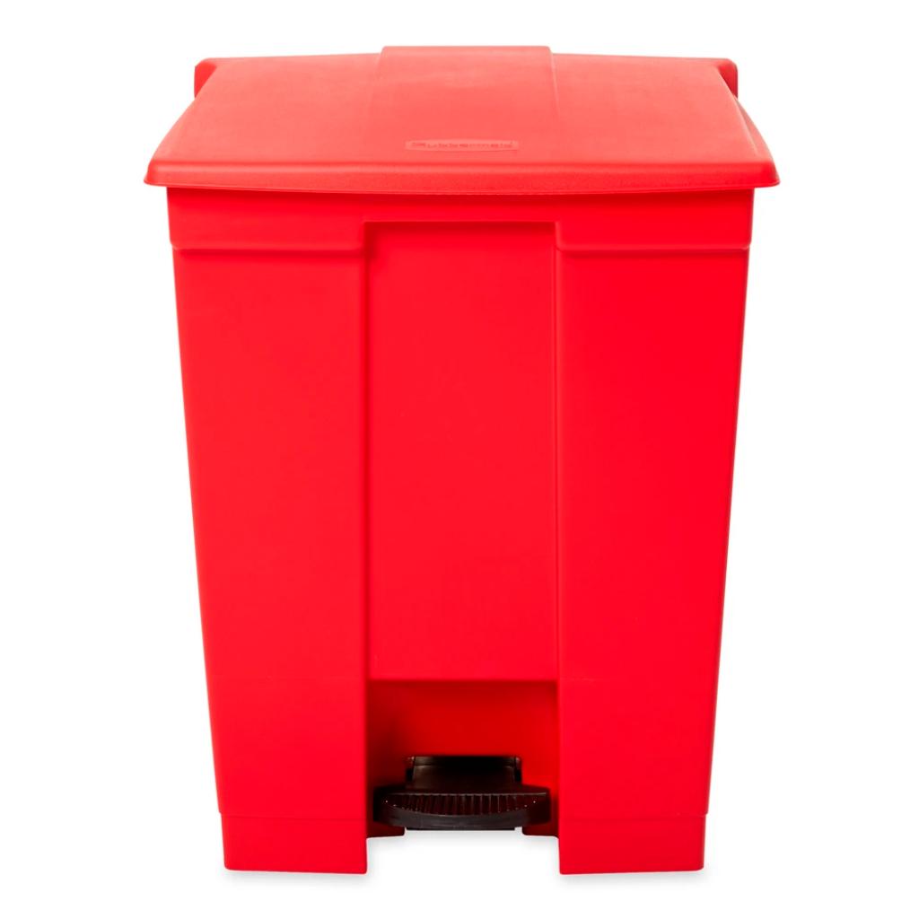 Papelera de Pedal Rubbermaid Legacy 68 Litros (18 Gal) Roja FG614500RED_2