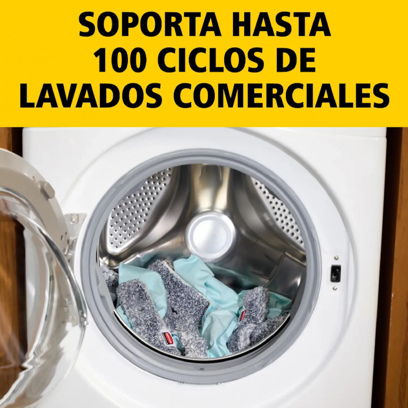 Limpiavidrios Rubbermaid 45 cm con Mopa de Microfibra 2221957_6