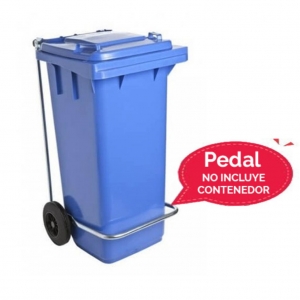 Pedal de Apertura Para Contenedor de Basura con Ruedas 240 Litros Weber_2