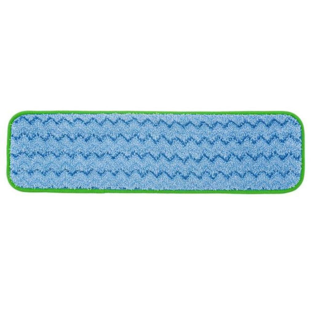 Mopa Plana Microfibra HYGEN 47 cm Trapero Húmedo Azul Borde Verde FGQ43600GR00_6