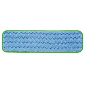 Mopa Plana Microfibra HYGEN 47 cm Trapero Húmedo Azul Borde Verde FGQ41000GR00_6