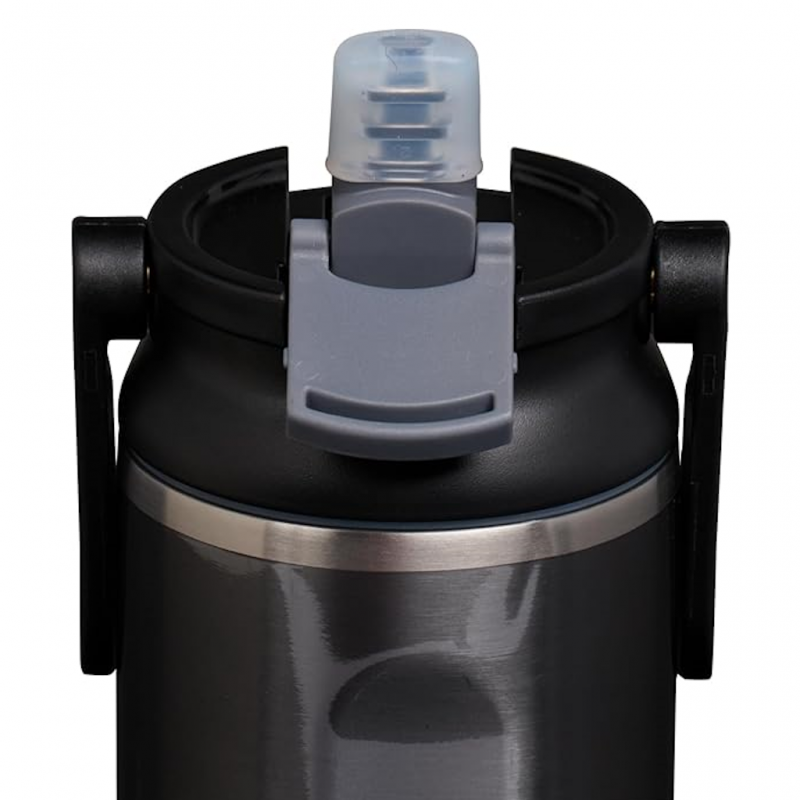 Botella Térmica Igloo Sipper 20 Oz 591 Ml Carbonite Gris_7
