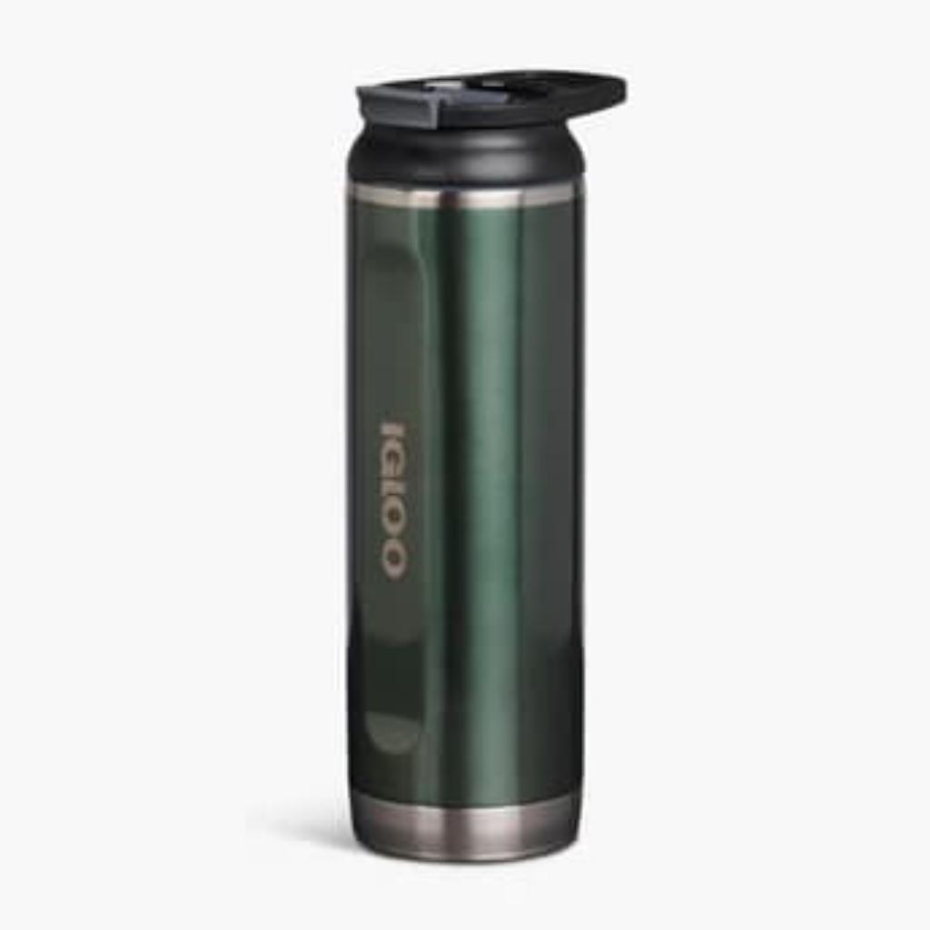 Termo Vaso Flip N Sip 20 Onzas 591 ml Spruce Acero Inox_2