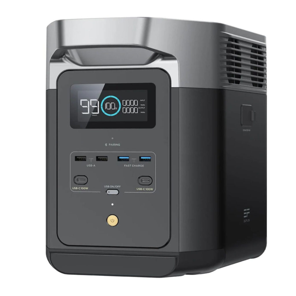 Kit Solar Portátil EcoFlow DELTA 2 1.8 kW + Panel Solar 220 W _2