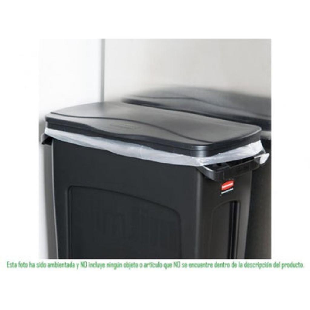 Tapa Abisagrada Negra para Contenedor Slim Jim 87 Litros FG267400BLA_4